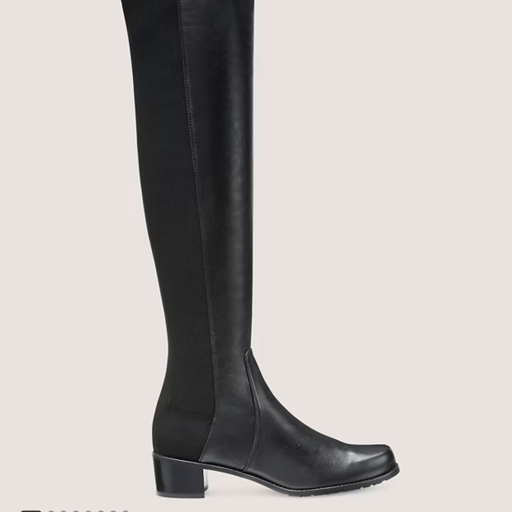 Stuart Weitzman Elegant Black Over the Knee Boots